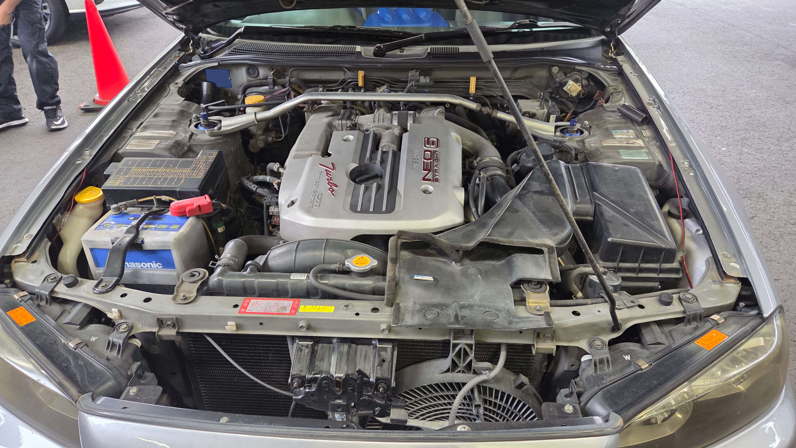 中古車外し 日産 スカイライン GF-ER34 車椅子 運転用補助装置 日産 スカイライン ER34 GT-T O2センサー交換 | ユーロハーツ｜春日井